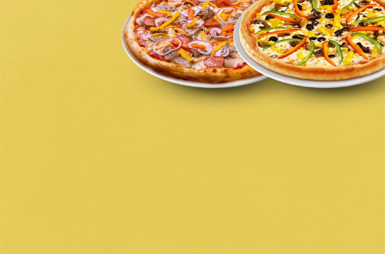 1 pizza achetée = La 2ème à -50%